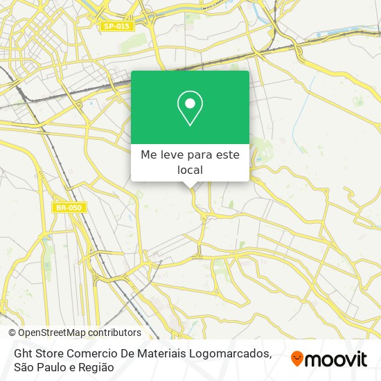 Ght Store Comercio De Materiais Logomarcados mapa