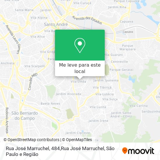 Rua José Marruchel, 484,Rua José Marruchel mapa