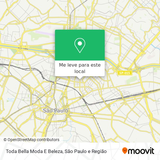 Toda Bella Moda E Beleza mapa