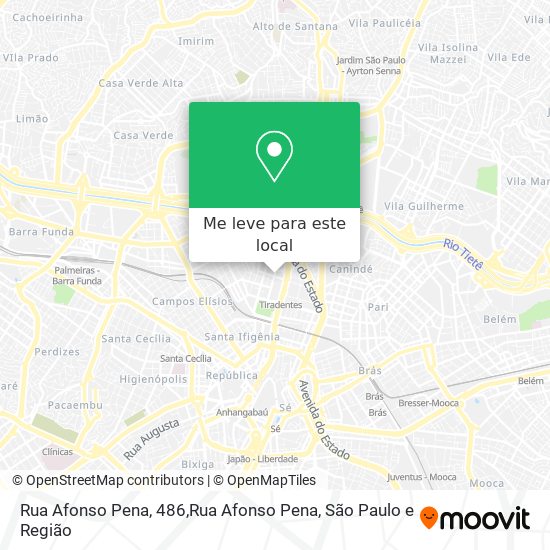 Rua Afonso Pena, 486,Rua Afonso Pena mapa