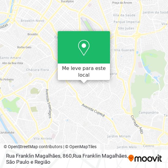 Rua Franklin Magalhães, 860,Rua Franklin Magalhães mapa
