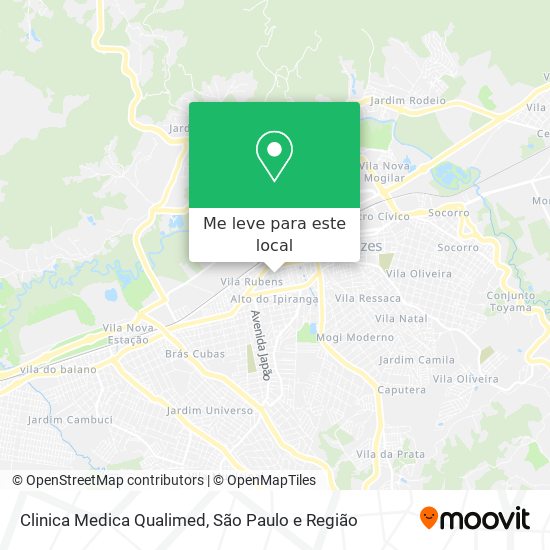 Clinica Medica Qualimed mapa