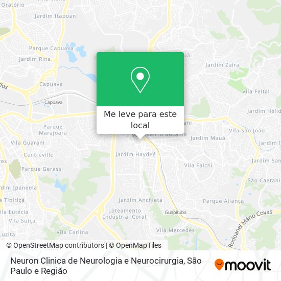 Neuron Clinica de Neurologia e Neurocirurgia mapa