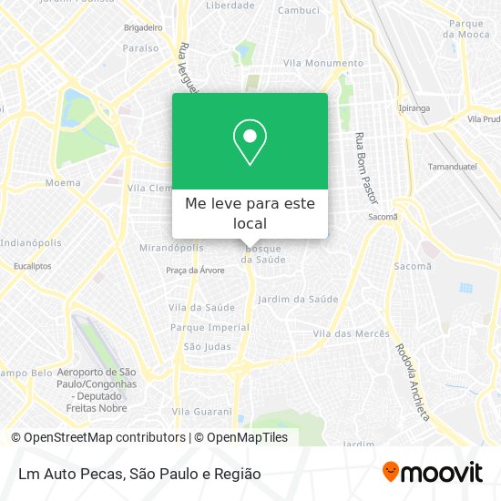 Lm Auto Pecas mapa