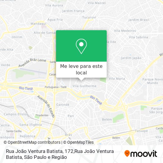 Rua João Ventura Batista, 172,Rua João Ventura Batista mapa