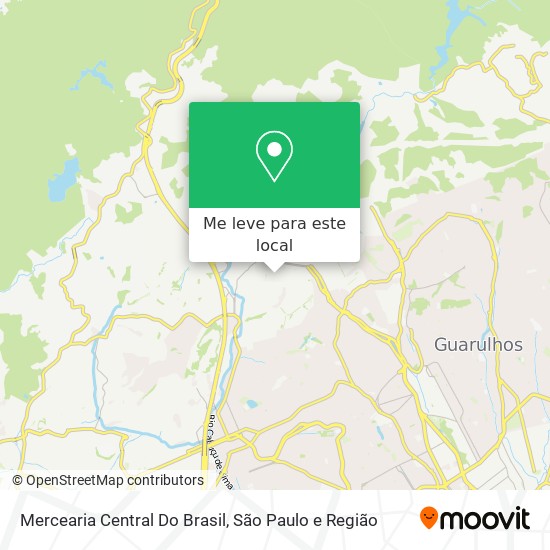 Mercearia Central Do Brasil mapa