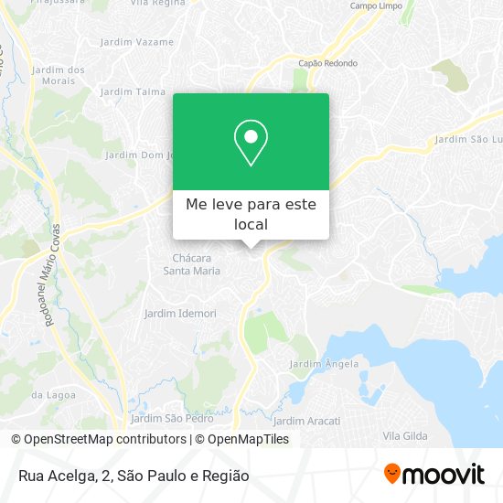 Rua Acelga, 2 mapa