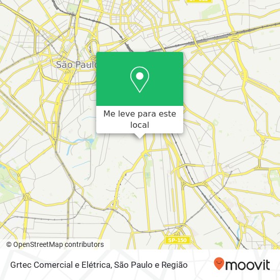 Grtec Comercial e Elétrica, Rua Gaspar Fernandes, 24 Ipiranga São Paulo-SP 01549-000 mapa