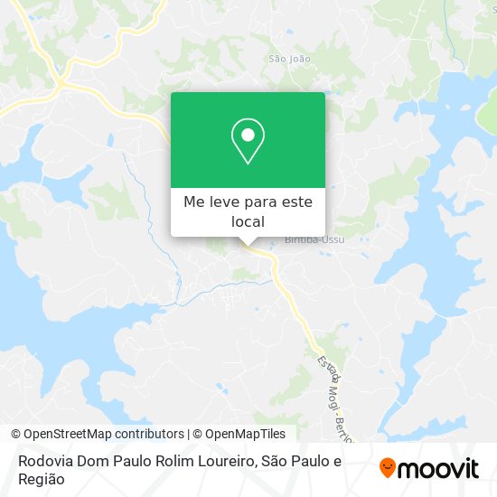 Rodovia Dom Paulo Rolim Loureiro mapa