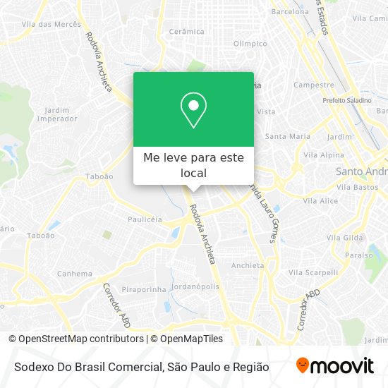 Sodexo Do Brasil Comercial mapa