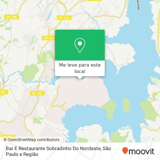 Bar E Restaurante Sobradinho Do Nordeste, Estrada da Cumbica, 15B Jardim Ângela São Paulo-SP 04947-000 mapa