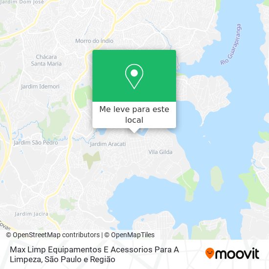 Max Limp Equipamentos E Acessorios Para A Limpeza mapa