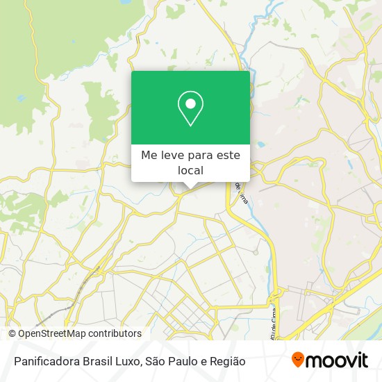 Panificadora Brasil Luxo mapa