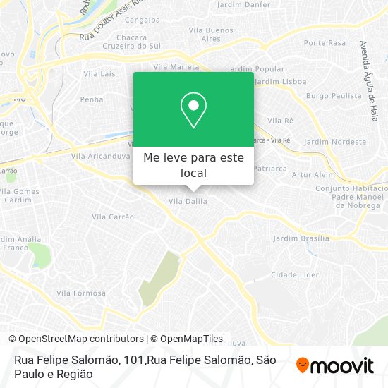 Rua Felipe Salomão, 101,Rua Felipe Salomão mapa