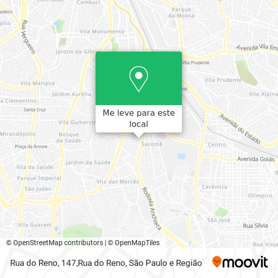 Rua do Reno, 147,Rua do Reno mapa