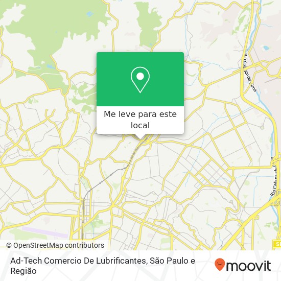 Ad-Tech Comercio De Lubrificantes, Avenida Tucuruvi, 666 Tucuruvi São Paulo-SP 02304-002 mapa