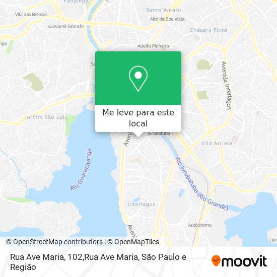 Rua Ave Maria, 102,Rua Ave Maria mapa