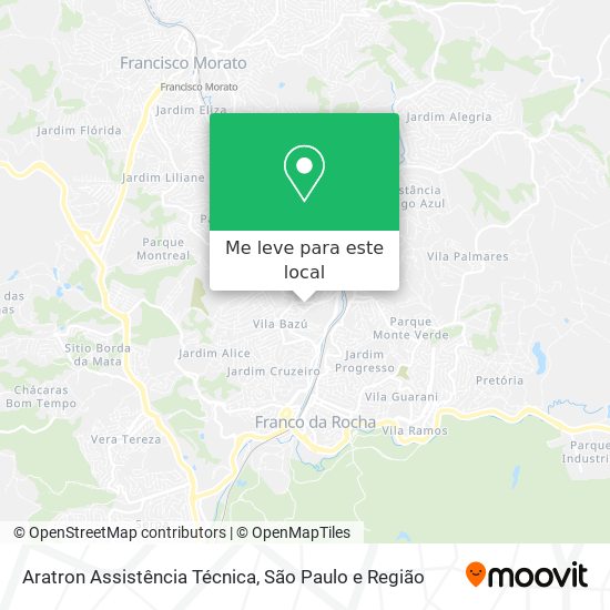 Aratron Assistência Técnica mapa