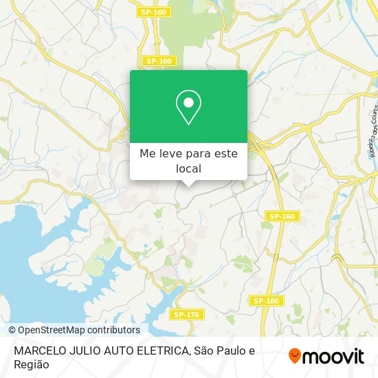 MARCELO JULIO AUTO ELETRICA mapa