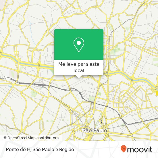 Ponto do H, Rua General Flores, 444 Bom Retiro São Paulo-SP 01129-010 mapa
