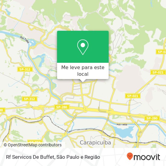 Rf Servicos De Buffet, Alameda Mamoré, 535 Alphaville Barueri-SP 06454-040 mapa