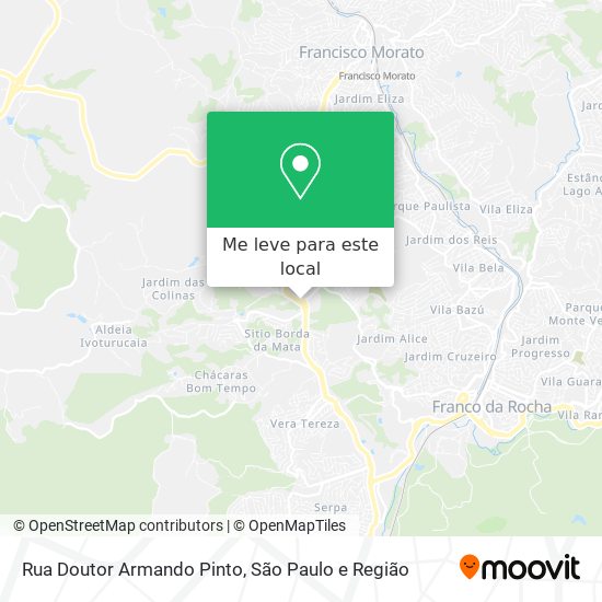 Rua Doutor Armando Pinto mapa