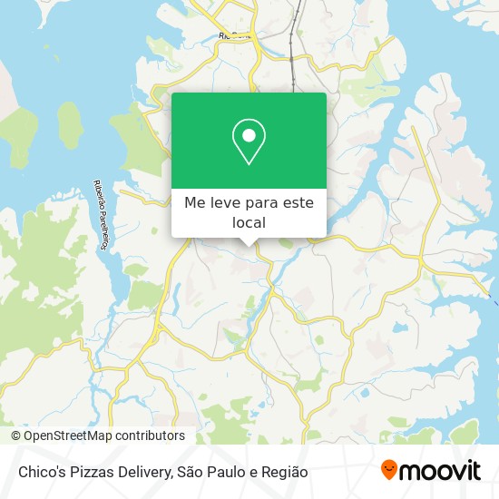 Chico's Pizzas Delivery mapa