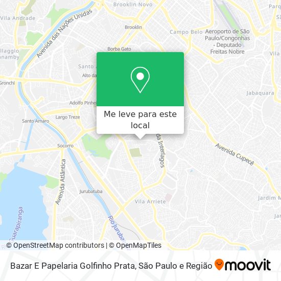 Bazar E Papelaria Golfinho Prata mapa