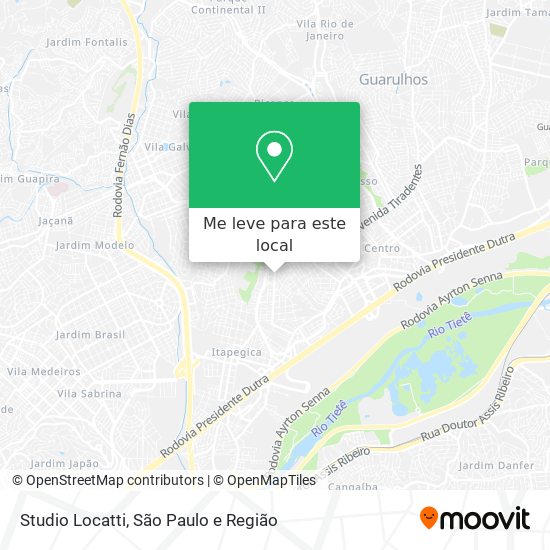 Studio Locatti mapa