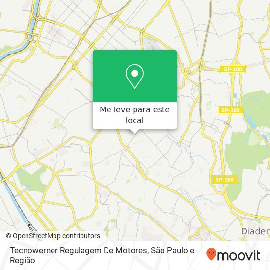 Tecnowerner Regulagem De Motores, Rua Doutor Djalma Pinheiro Franco, 314 Jabaquara São Paulo-SP 04368-003 mapa