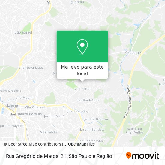 Rua Gregório de Matos, 21 mapa