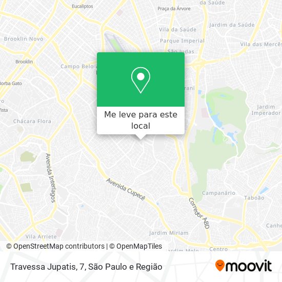 Travessa Jupatis, 7 mapa