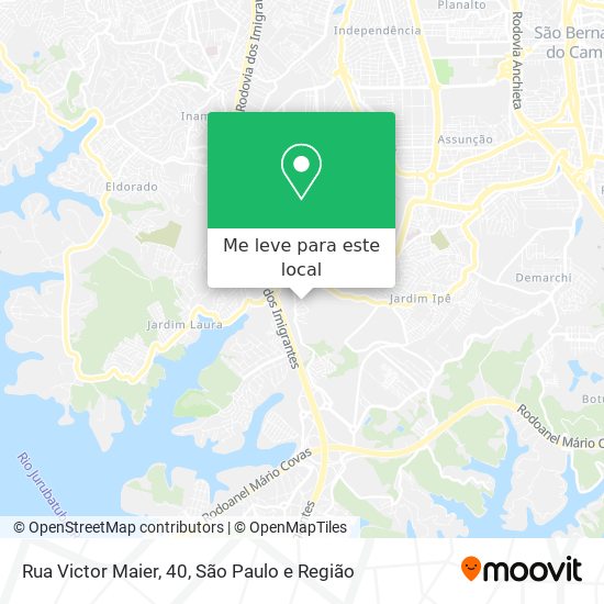 Rua Victor Maier, 40 mapa