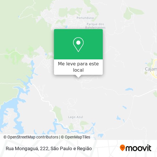 Rua Mongaguá, 222 mapa