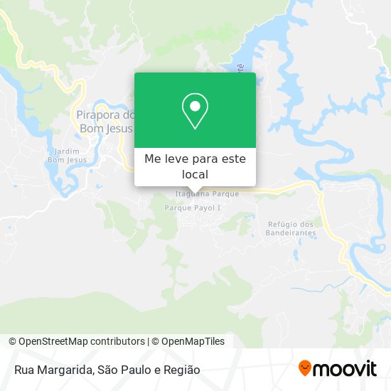 Rua Margarida mapa