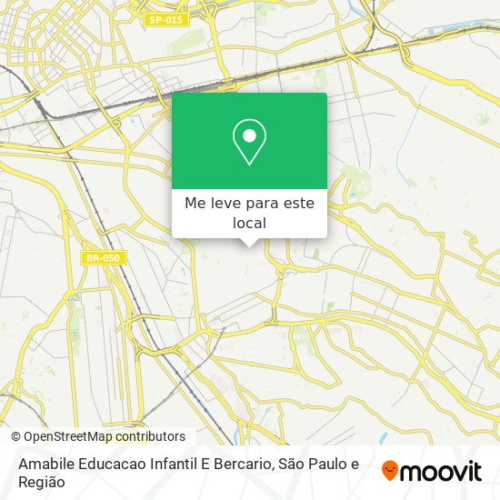 Amabile Educacao Infantil E Bercario mapa