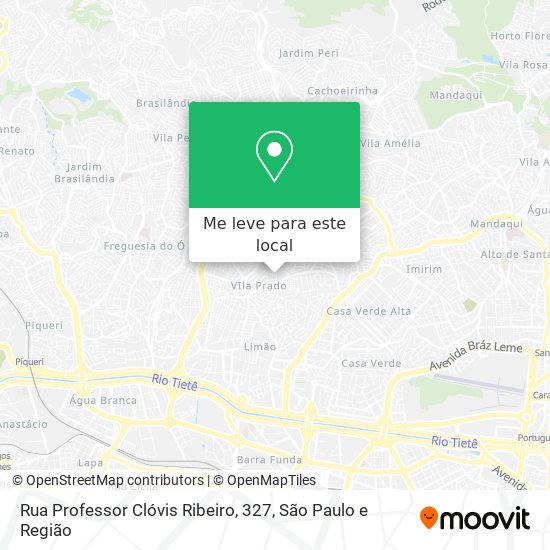 Rua Professor Clóvis Ribeiro, 327 mapa