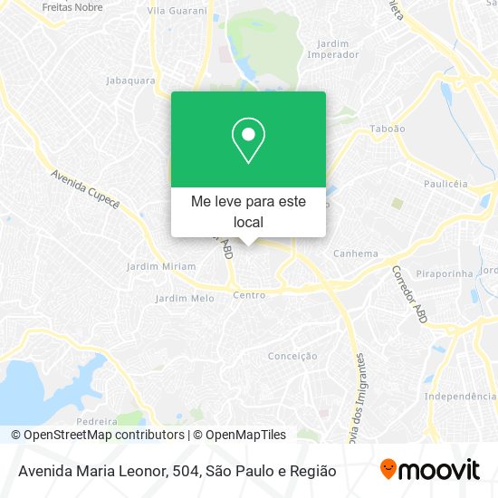 Avenida Maria Leonor, 504 mapa