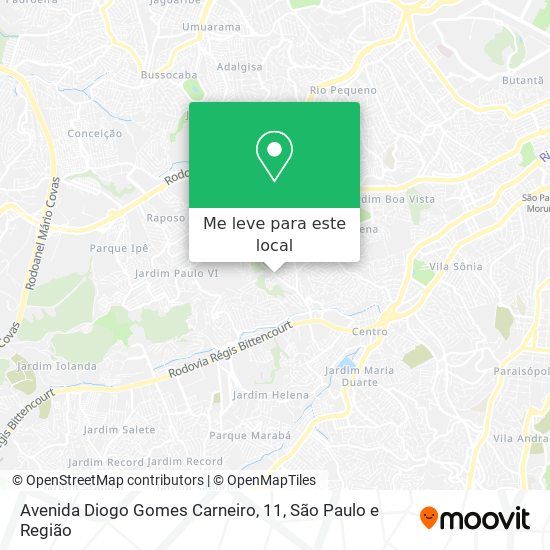 Avenida Diogo Gomes Carneiro, 11 mapa