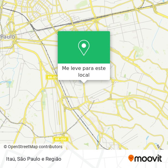 Itaú mapa