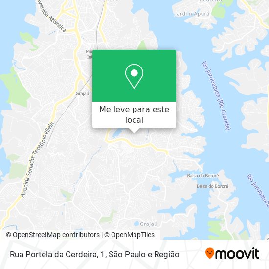 Rua Portela da Cerdeira, 1 mapa