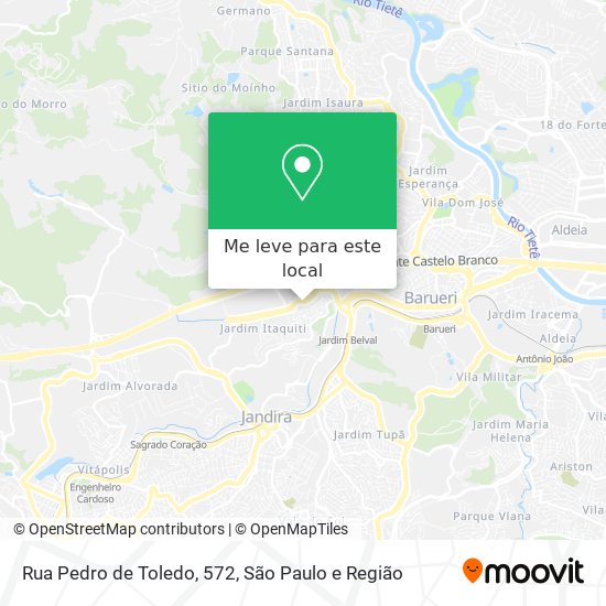 Rua Pedro de Toledo, 572 mapa