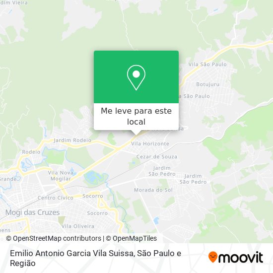 Emilio Antonio Garcia Vila Suissa mapa