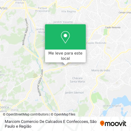 Marcom Comercio De Calcados E Confeccoes mapa