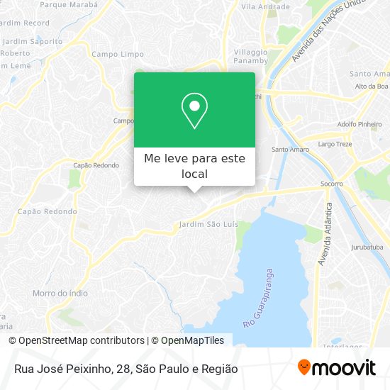 Rua José Peixinho, 28 mapa