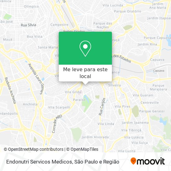 Endonutri Servicos Medicos mapa