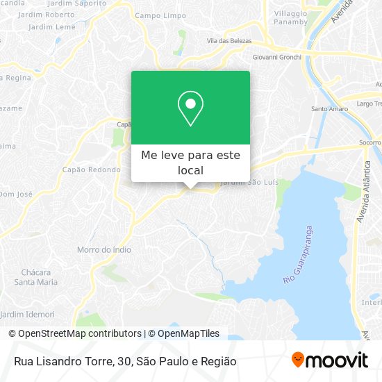 Rua Lisandro Torre, 30 mapa