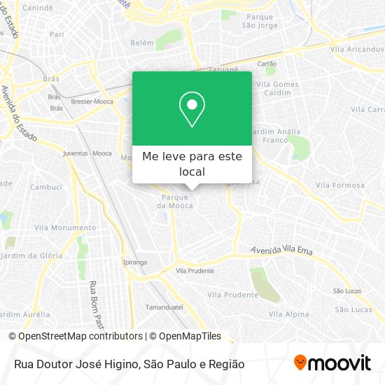 Rua Doutor José Higino mapa