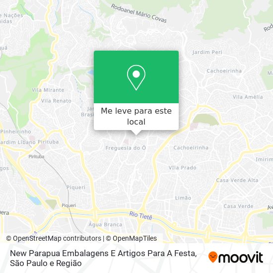 New Parapua Embalagens E Artigos Para A Festa mapa