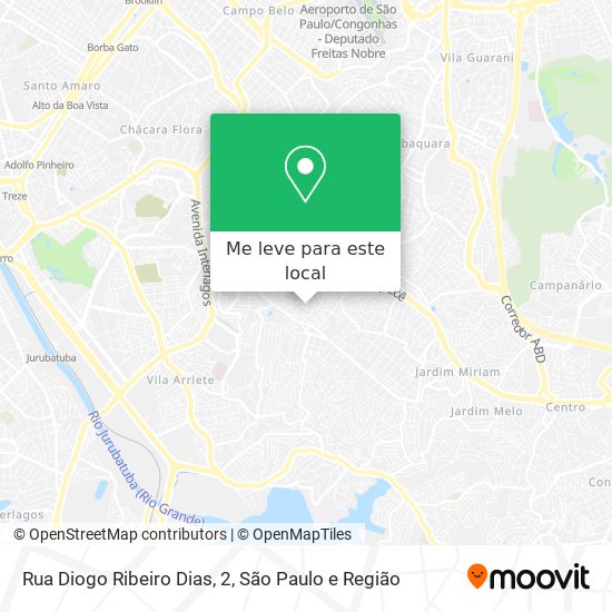 Rua Diogo Ribeiro Dias, 2 mapa